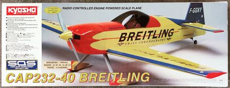 kyosho cap 232 breitling|(New) Kyosho CAP 232 Breitling ARF .